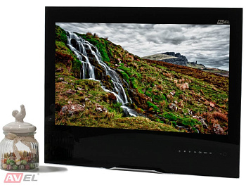 Wbudowany Smart telewizor do kuchni AVS240KS (Czarny)